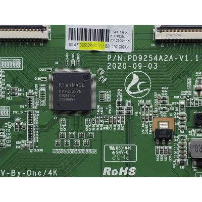 T-CON PARA TV HKPRO / NUMERO DE PARTE 2011PDBL110 / PD9254A2A-V1.1 / 2012302115 / CC500PV5D / DISPLAY CC500PV5D / MODELO HKP50UHD2 	 - Imagen 2